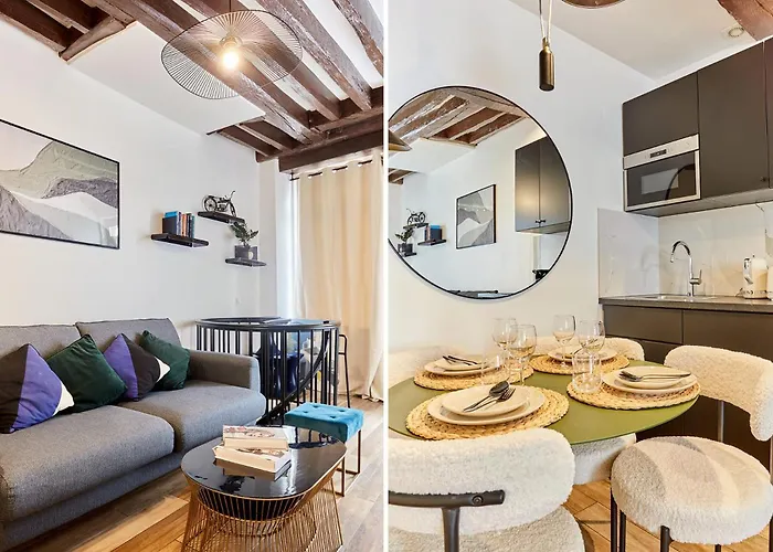 Duplex In The Center Of Párizs